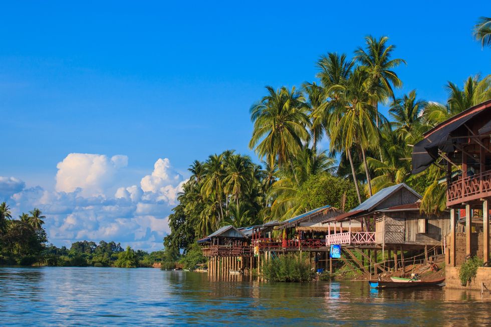 Mekong river, Laos and Thailand boarder