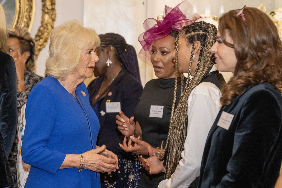Mel B recently met the Queen
