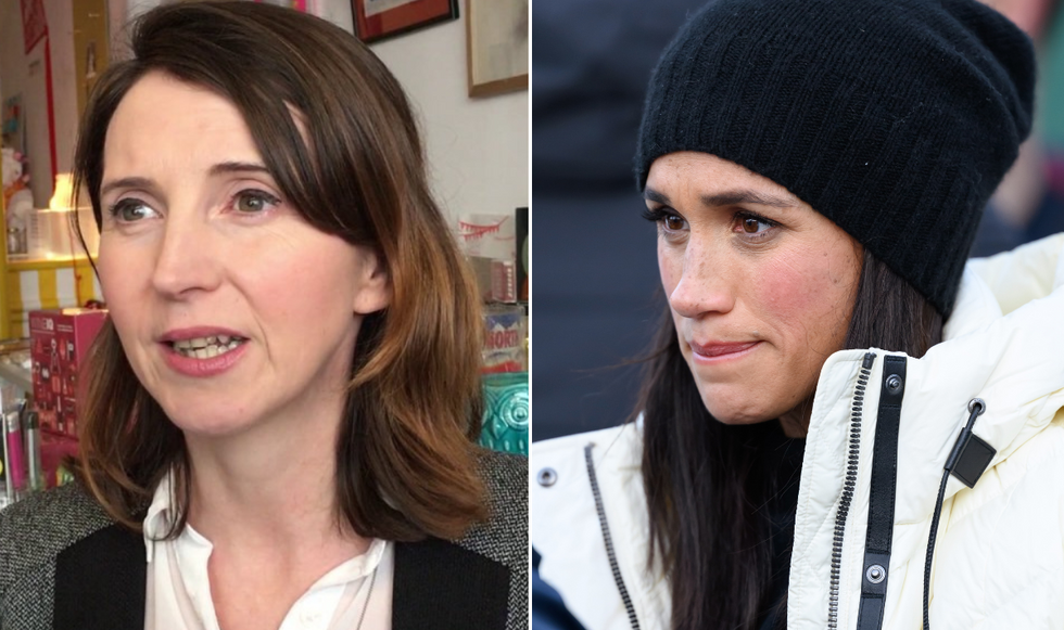 Mel Elliott and Meghan Markle