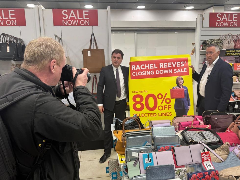 Mel Stride at Beales