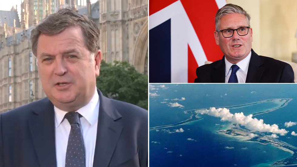 Mel Stride, Keir Starmer and Diego Garcia