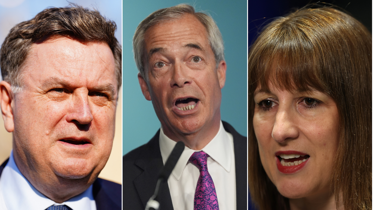 Mel Stride/Nigel Farage/Rachel Reeves