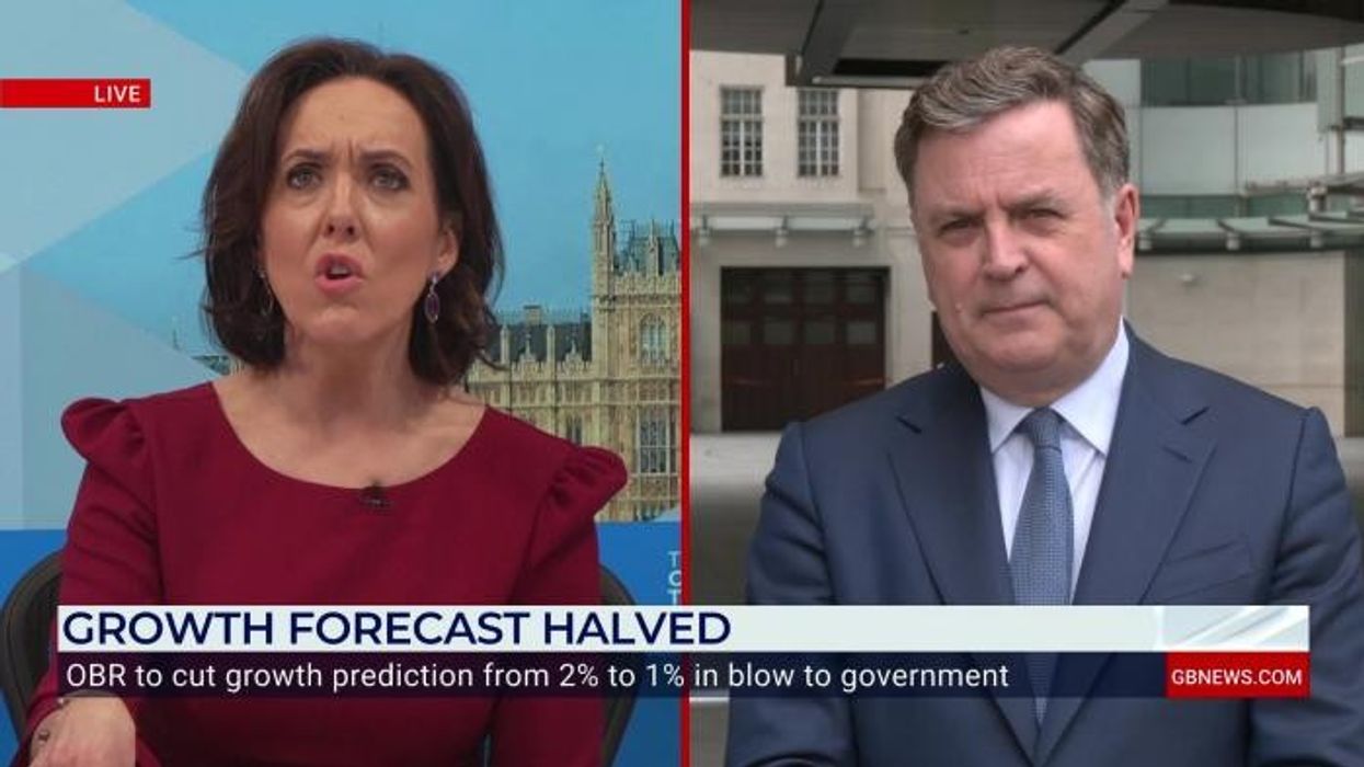 ‘It’s a straight question!’ Mel Stride faces intense GB News grilling over Rachel Reeves’ future