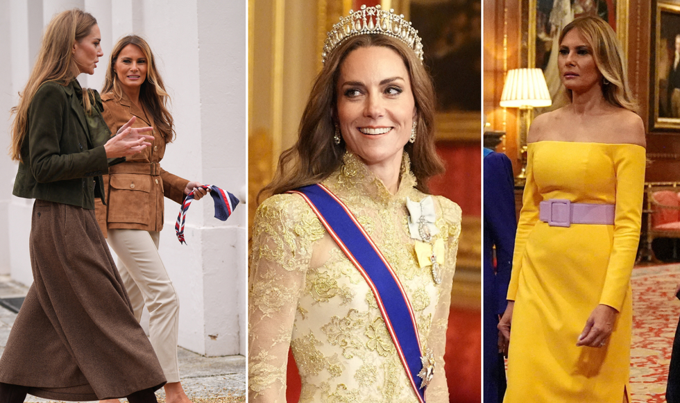 Melania and Kate