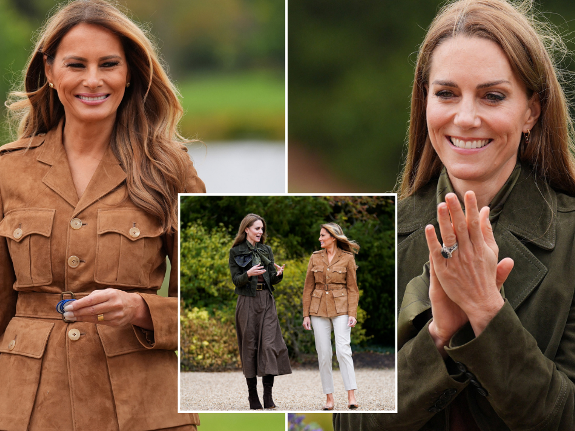 Melania Trump and Princess Kate