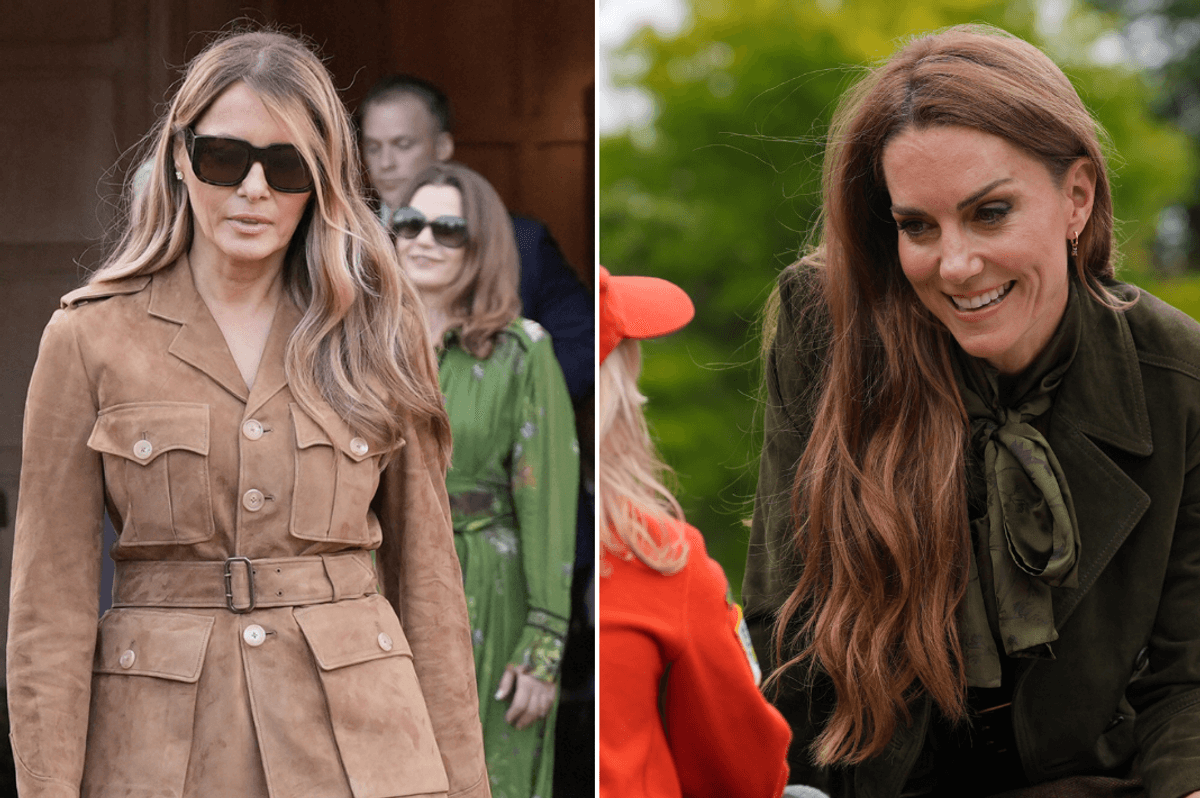 Melania Trump and Princess Kate