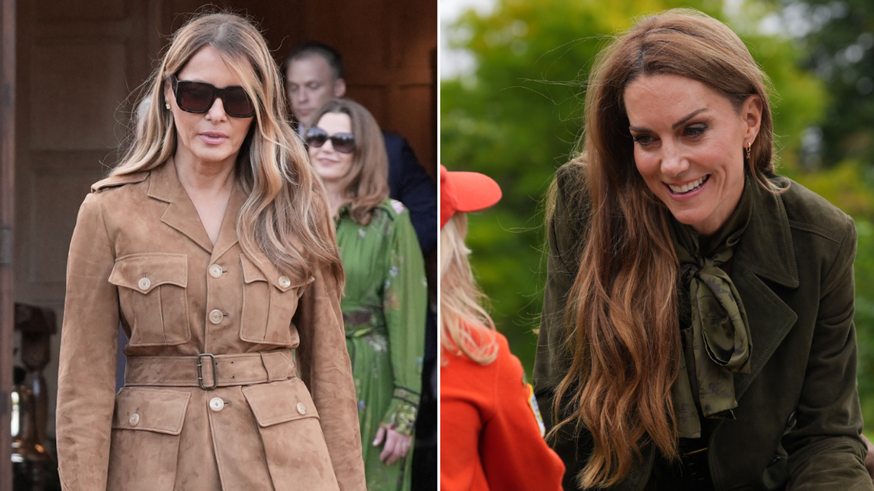 Melania Trump and Princess Kate