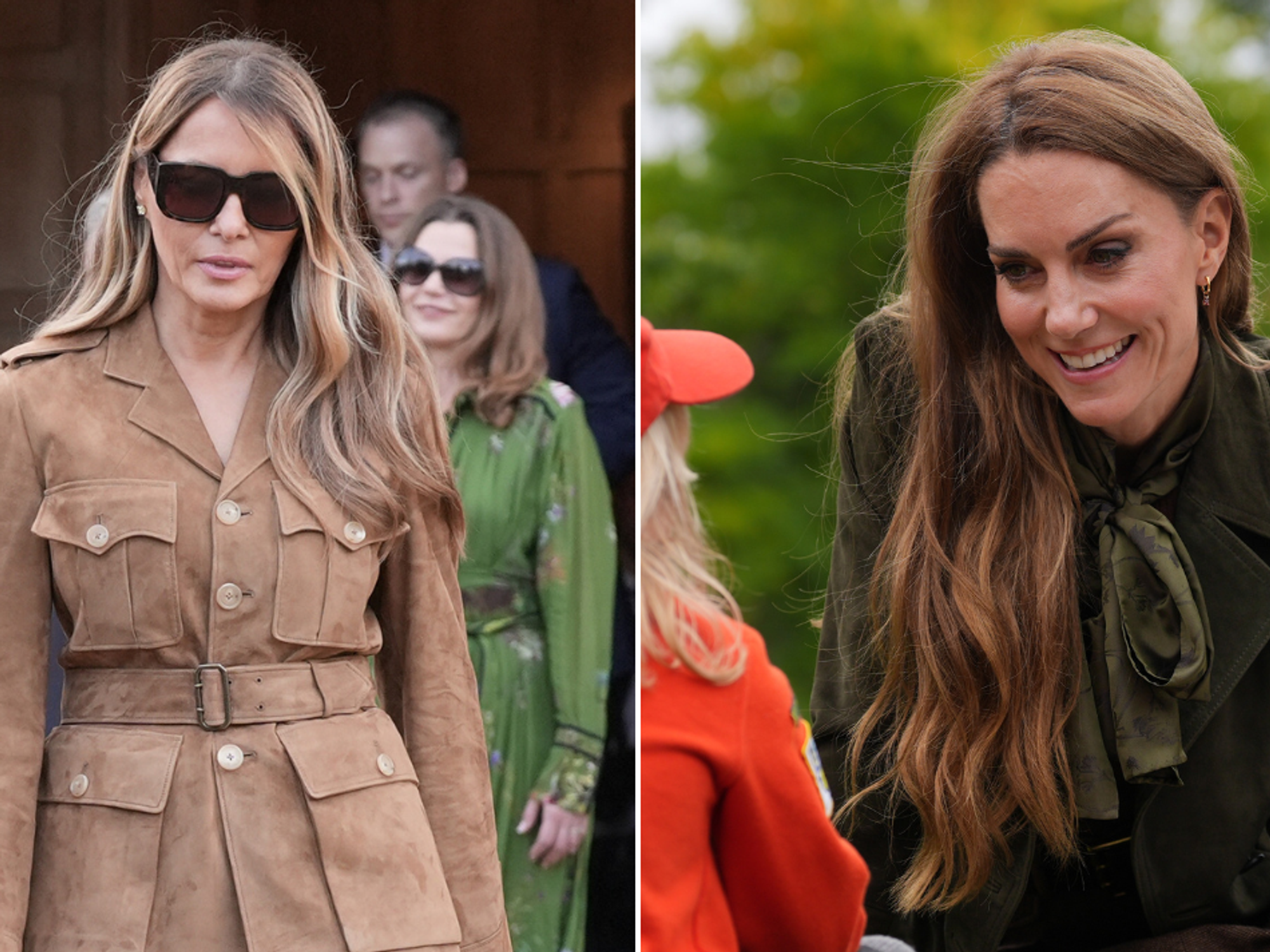 Melania Trump and Princess Kate