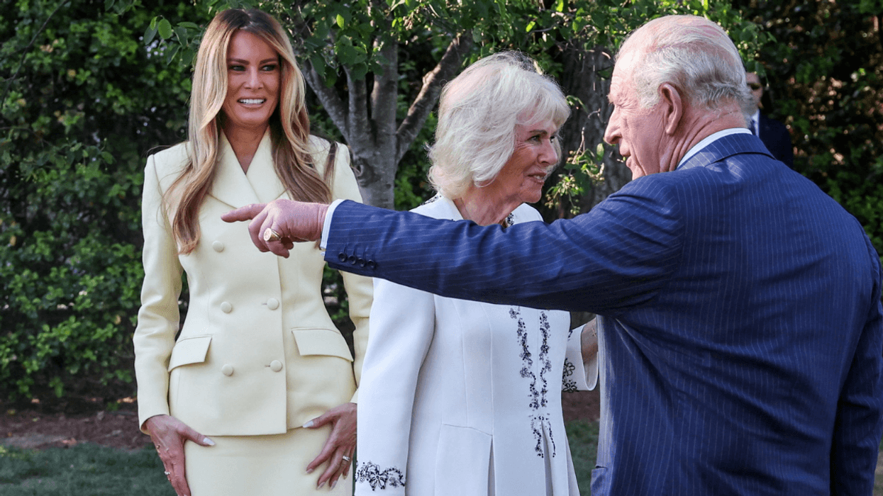 Melania Trump and Queen Camilla