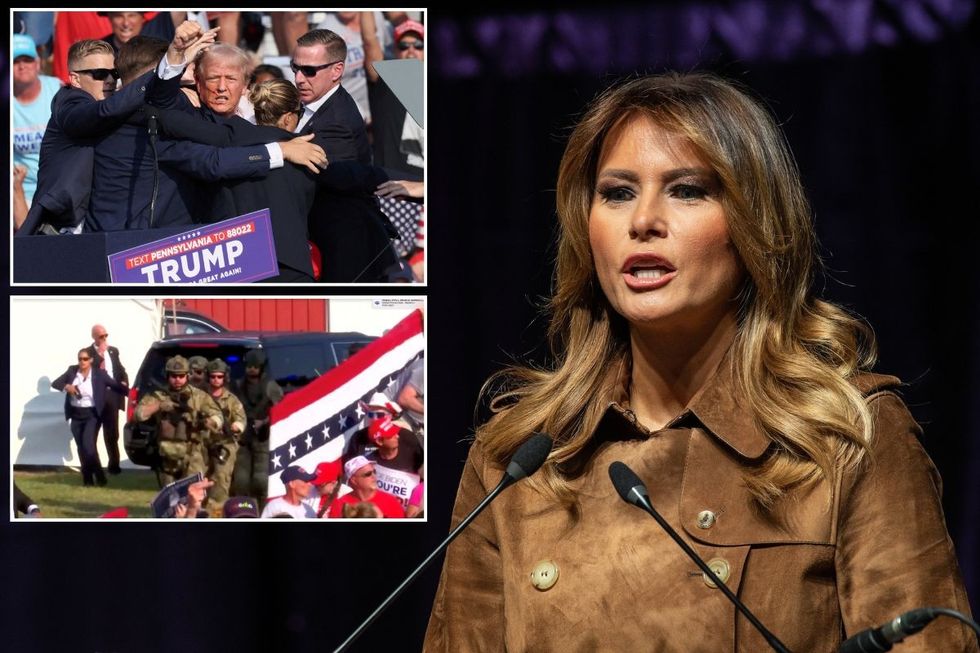 Melania Trump breaks silence after husband's horror attack