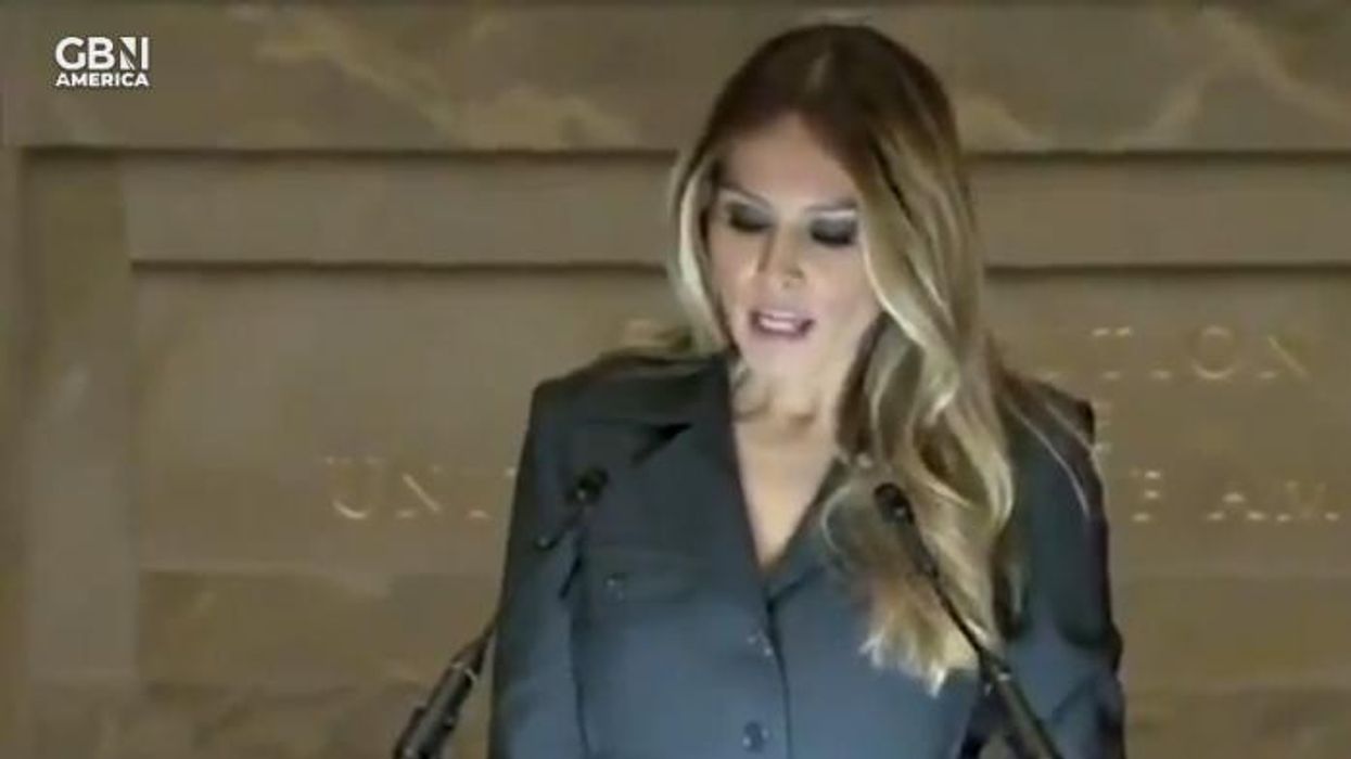 Melania Trump's hometown statue removed for second time as police launch theft probe