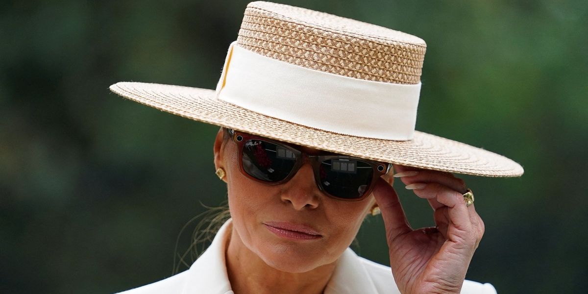 Melania Trump tries on AI sunglasses as First Lady joins forces with Queen Camilla Melania Trump tries on AI sunglasses as First Lady joins forces with Queen Camilla