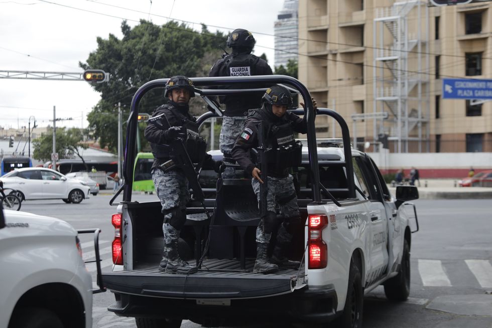Members of Mexico's National Guard