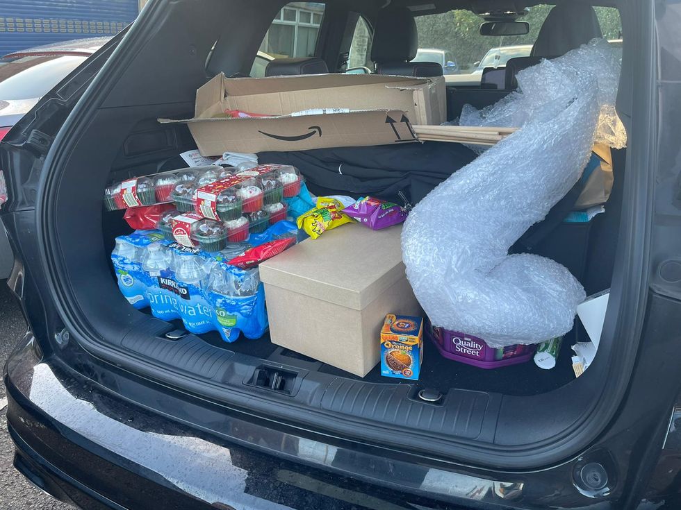 Members of the public have given generously to the members of staff striking