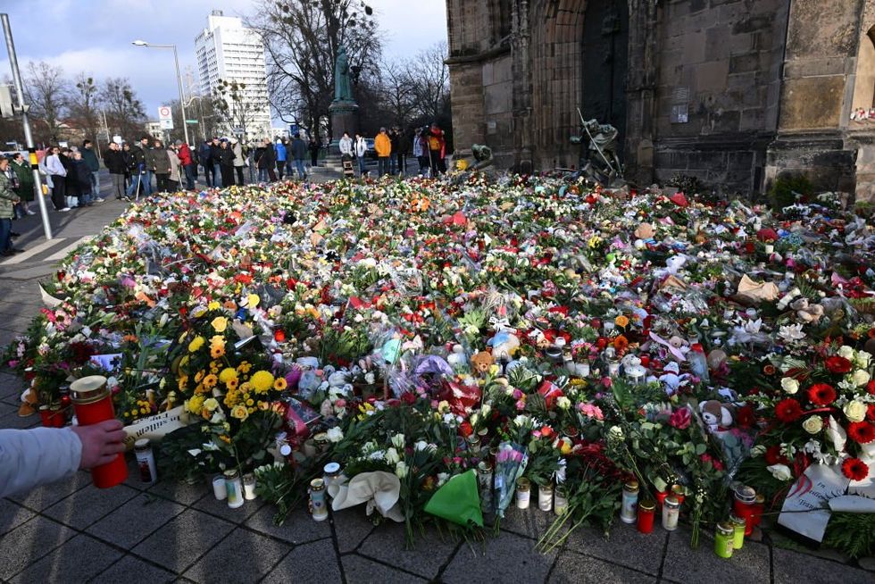 Memorial German market attack