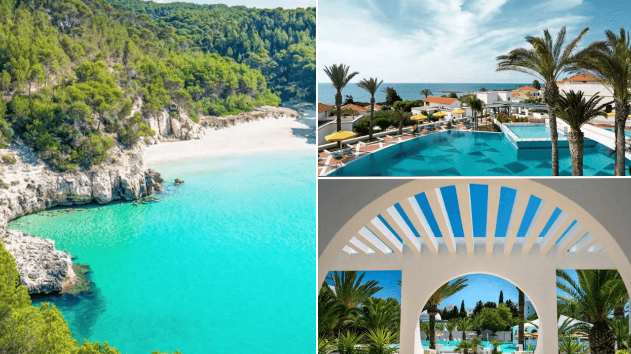 Menorca / Mitsis Rodos Maris pool / The Golden Tulip Hammamet President hotel