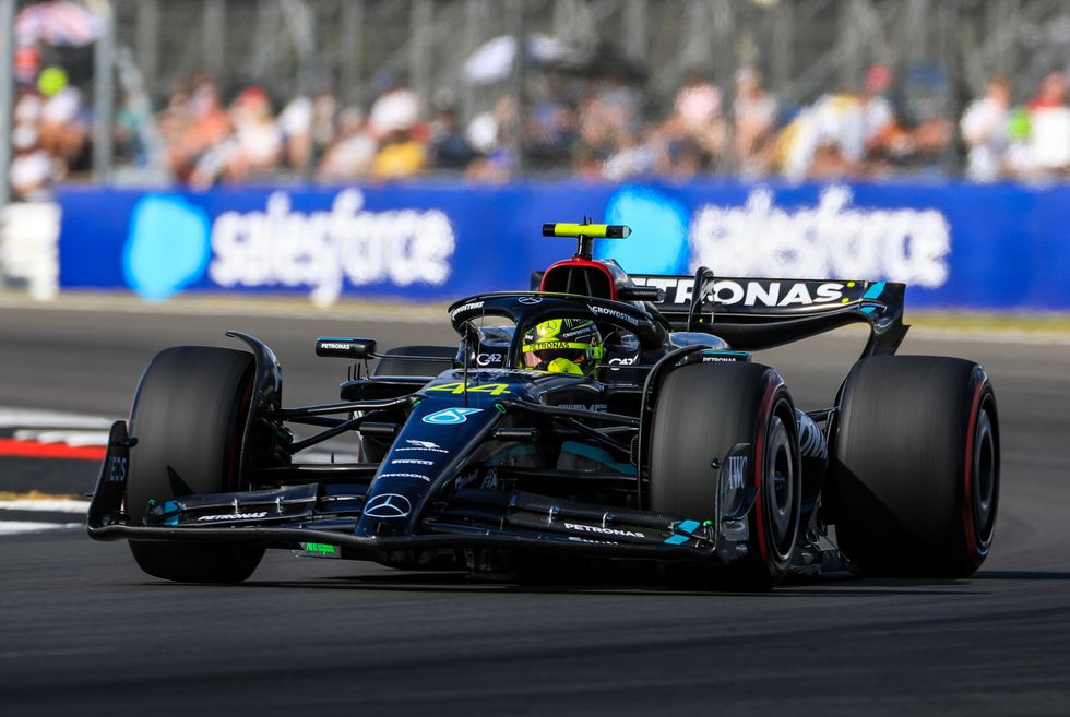 Mercedes are ripping up the W14