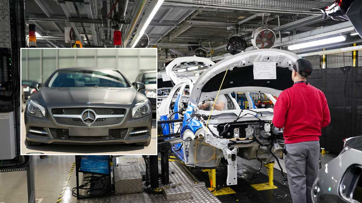 Mercedes-Benz vehicle and UK car production