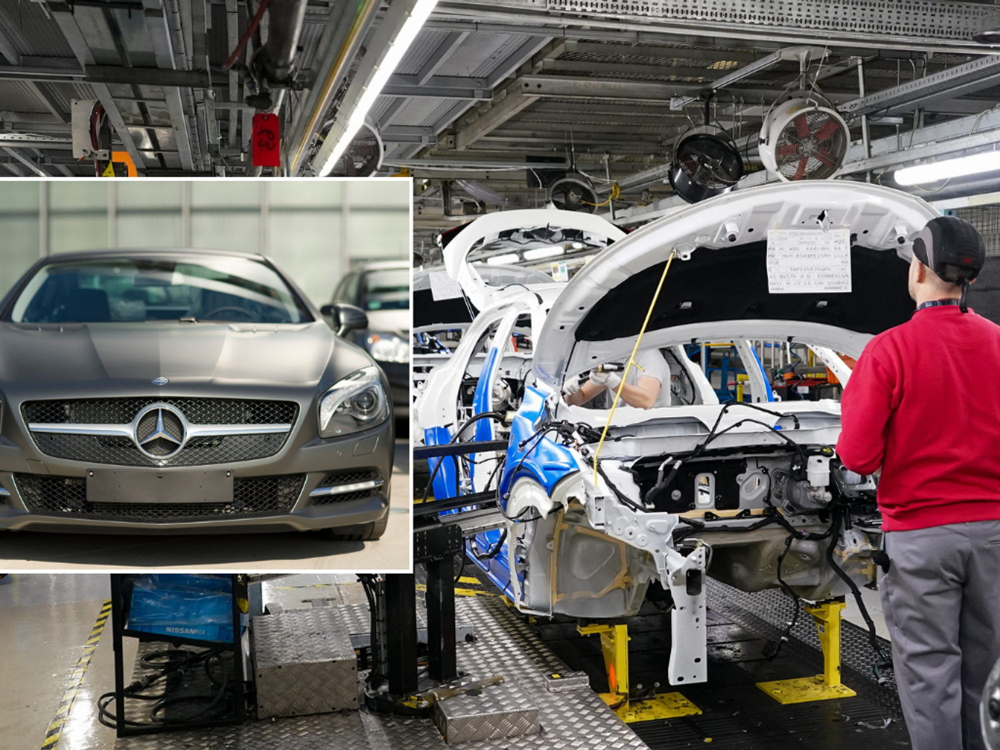 Mercedes-Benz vehicle and UK car production