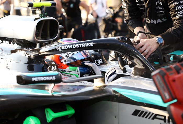 Mercedes have impressed in the early stages of training so far