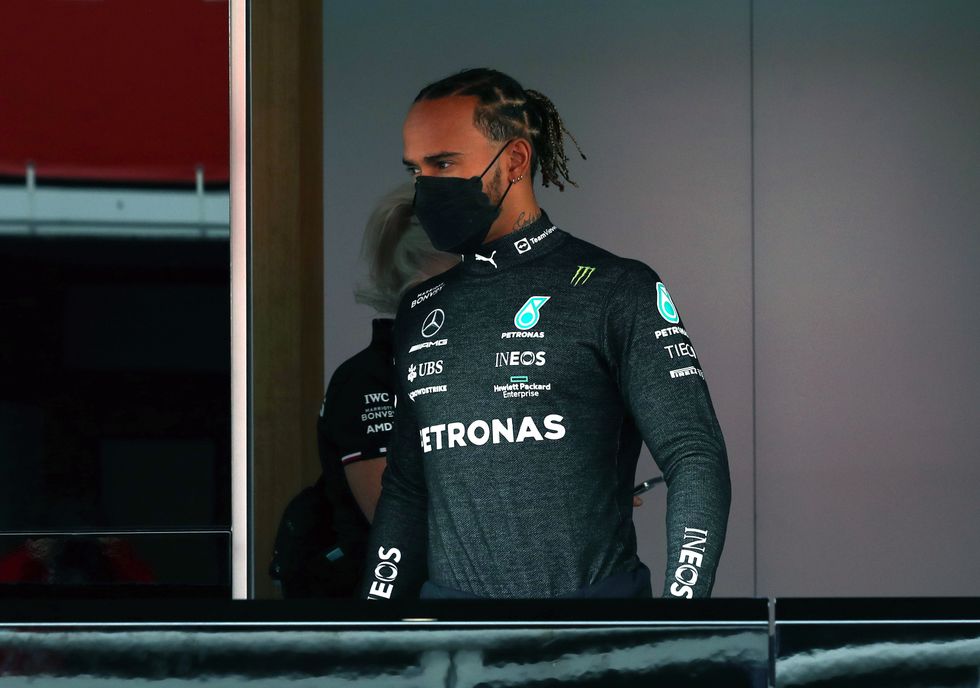 Mercedes' Lewis Hamilton during day three of pre-season testing at the Circuit de Barcelona-Catalunya, Spain. Picture date: Friday February 25, 2022.