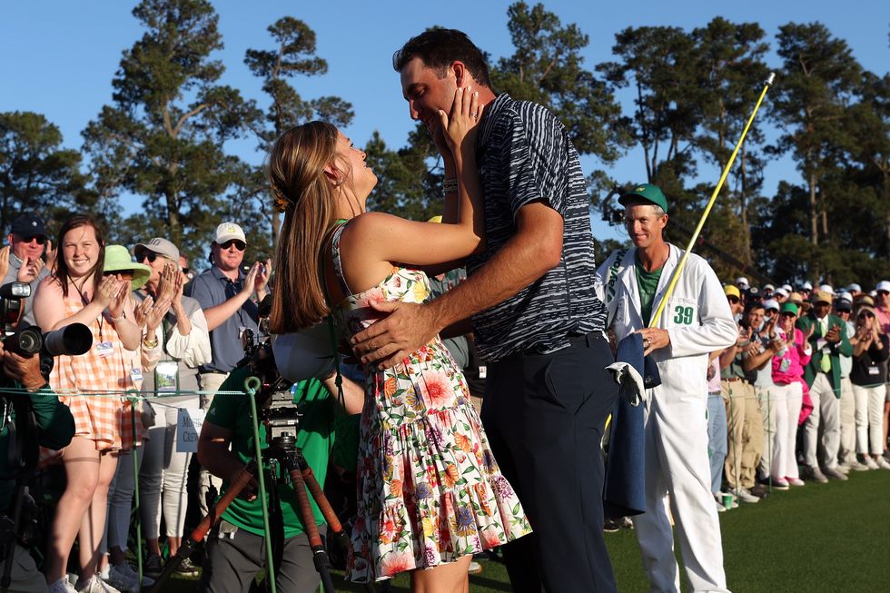 Meredith was there for Scottie Scheffler's first Masters win in 2022