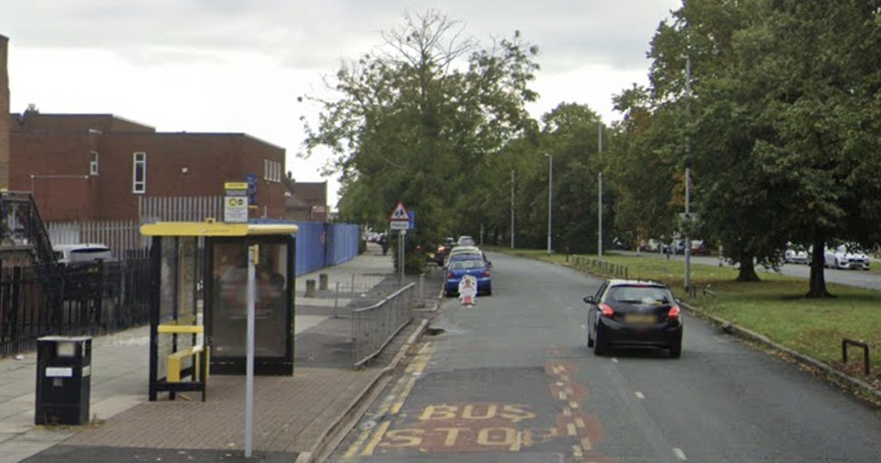 Merseyside Police were also called to attend an incident at Utting Avenue East following reporters of a group of youths damaging a bus stop