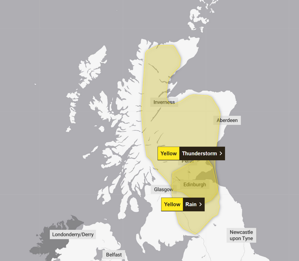 Met Office alert