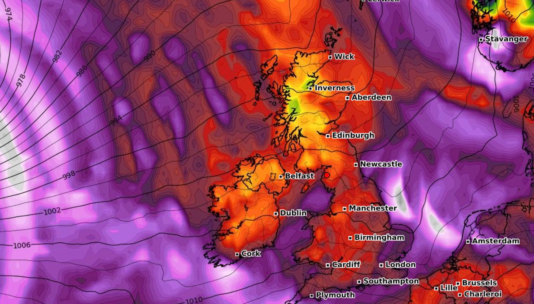 Met Office deputy chief meteorologist Helen Caughey said it would be an \u201cunsettled\u201d weekend for much of the UK.