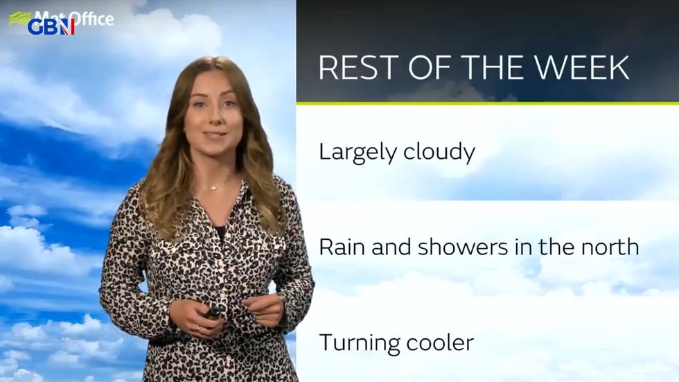 Met Office forecast for week beginning June 3
