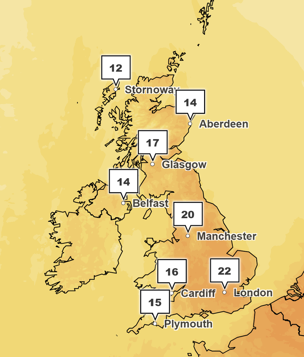 Met Office forecast