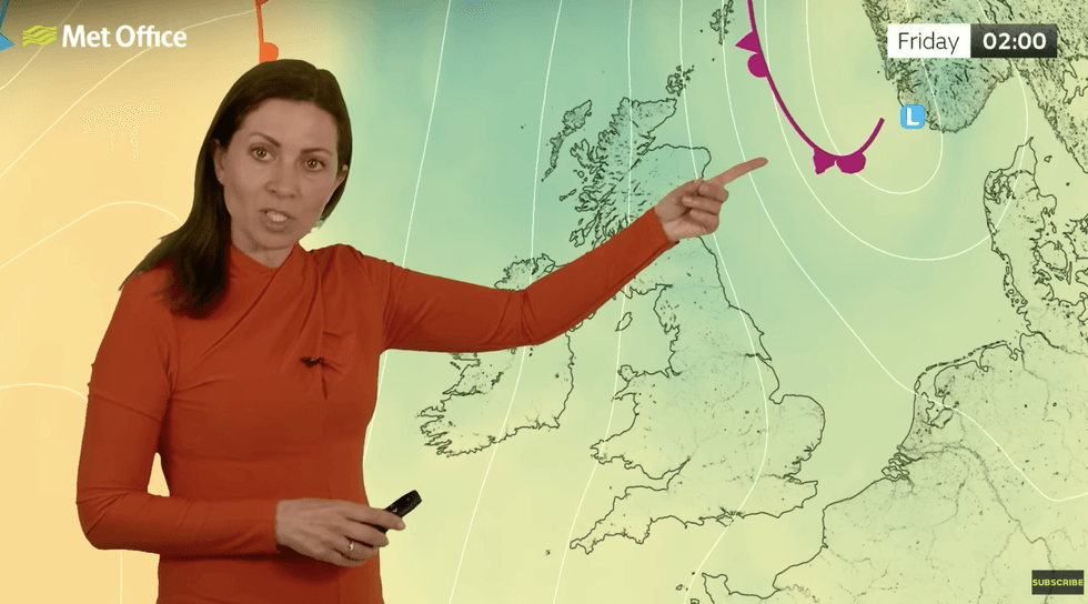 Met Office forecast