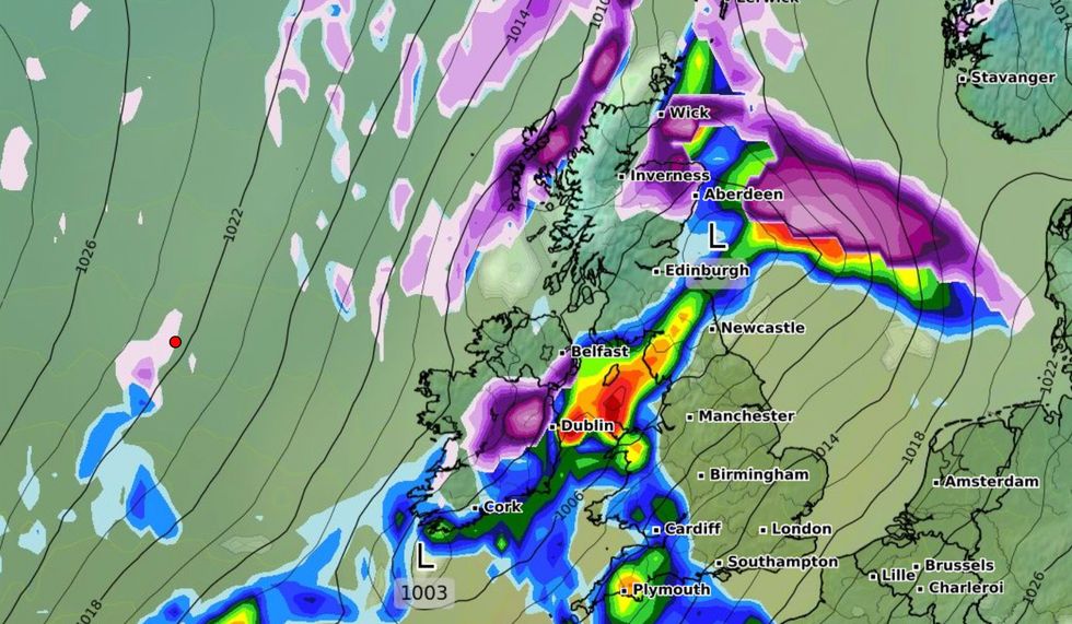 Met Office forecaster Marco Petagna said both daytime and night-time temperatures are expected to increase over the next couple of days.