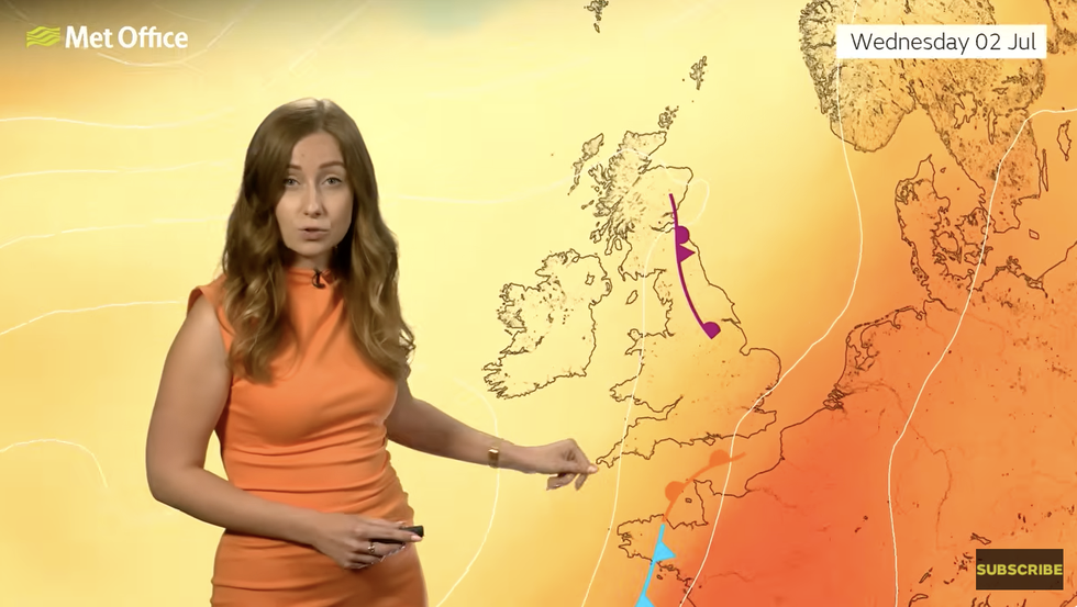 Met Office Honor Criswick describes the north-south split