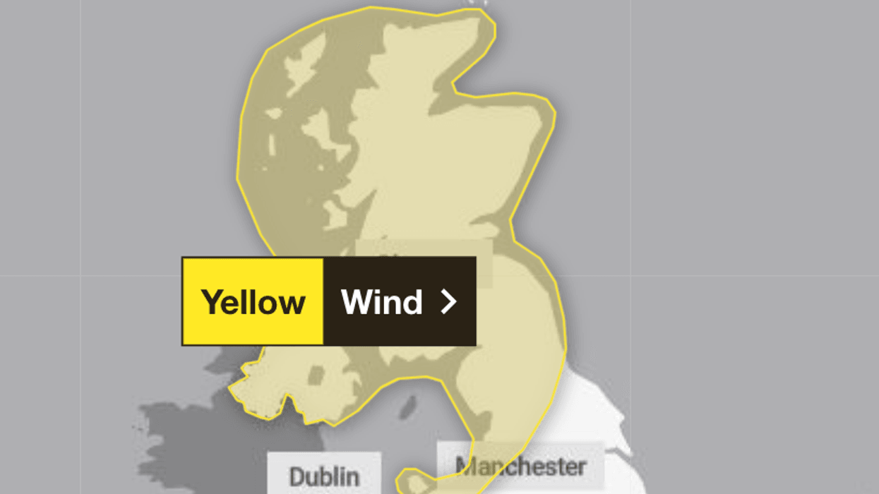 Met Office issues 18-hour wind warning across 420-mile stretch of Britain as Easter storm looms