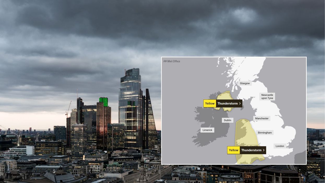 Met Office issues thunderstorm warnings last THREE DAYS while heat-health alert issued
