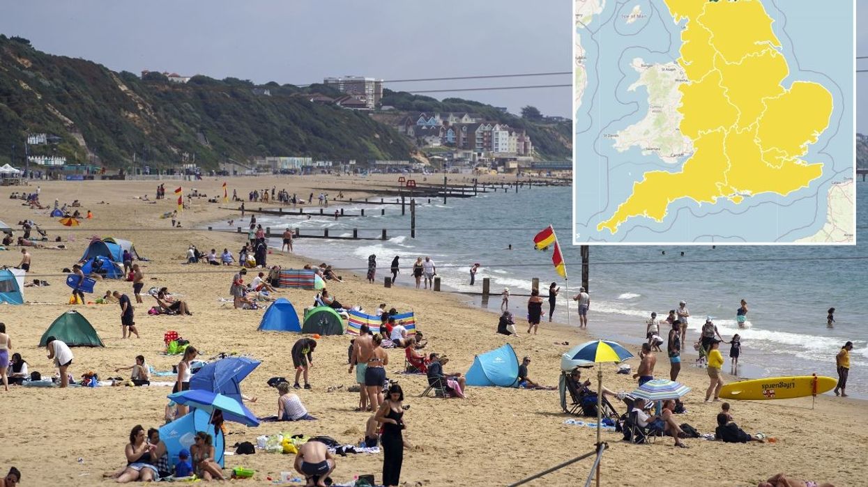 Met Office issues yellow heat alert warning as England to be hit by hot weather in DAYS
