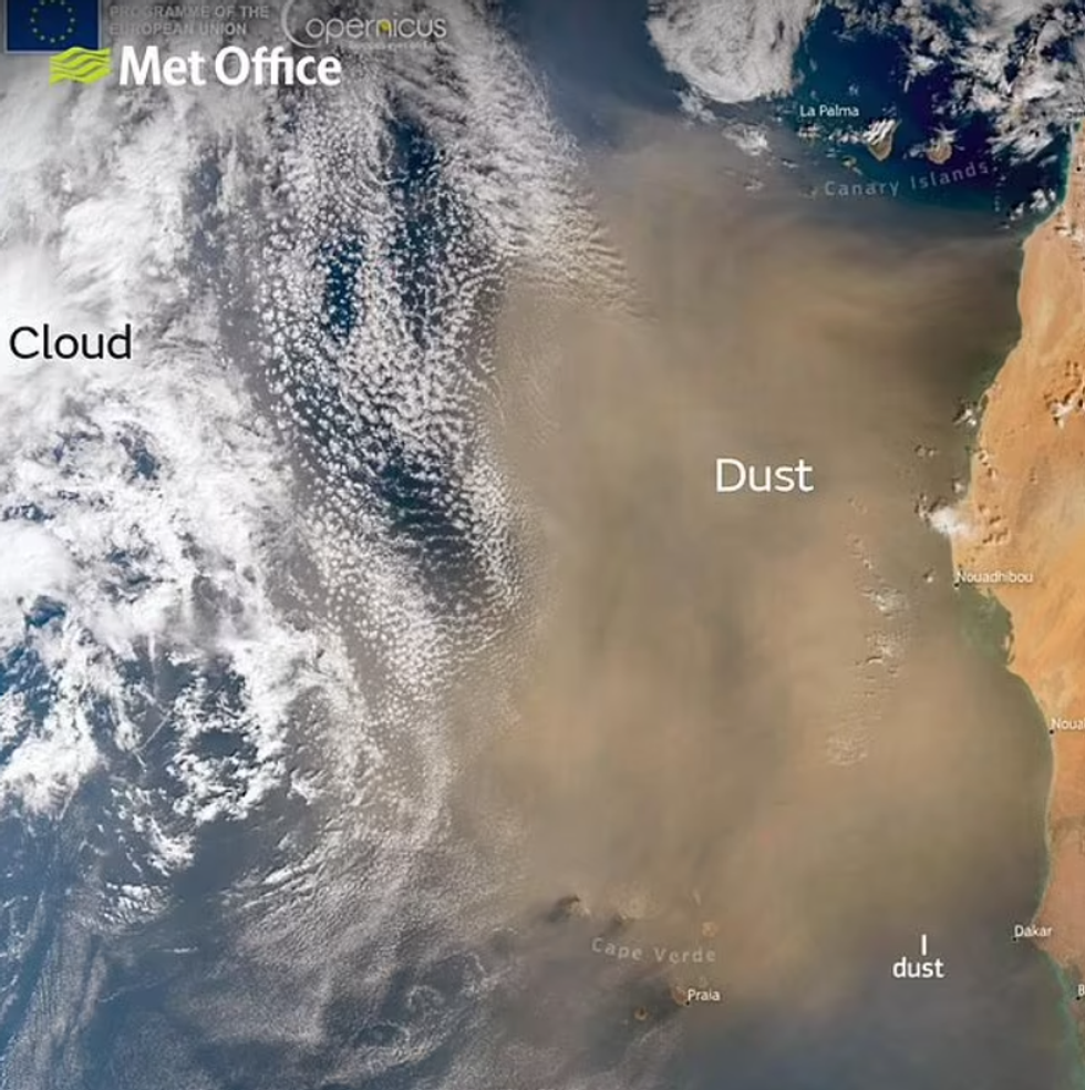 Met Office map