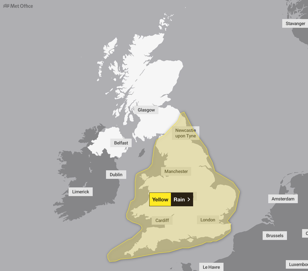 Met Office map
