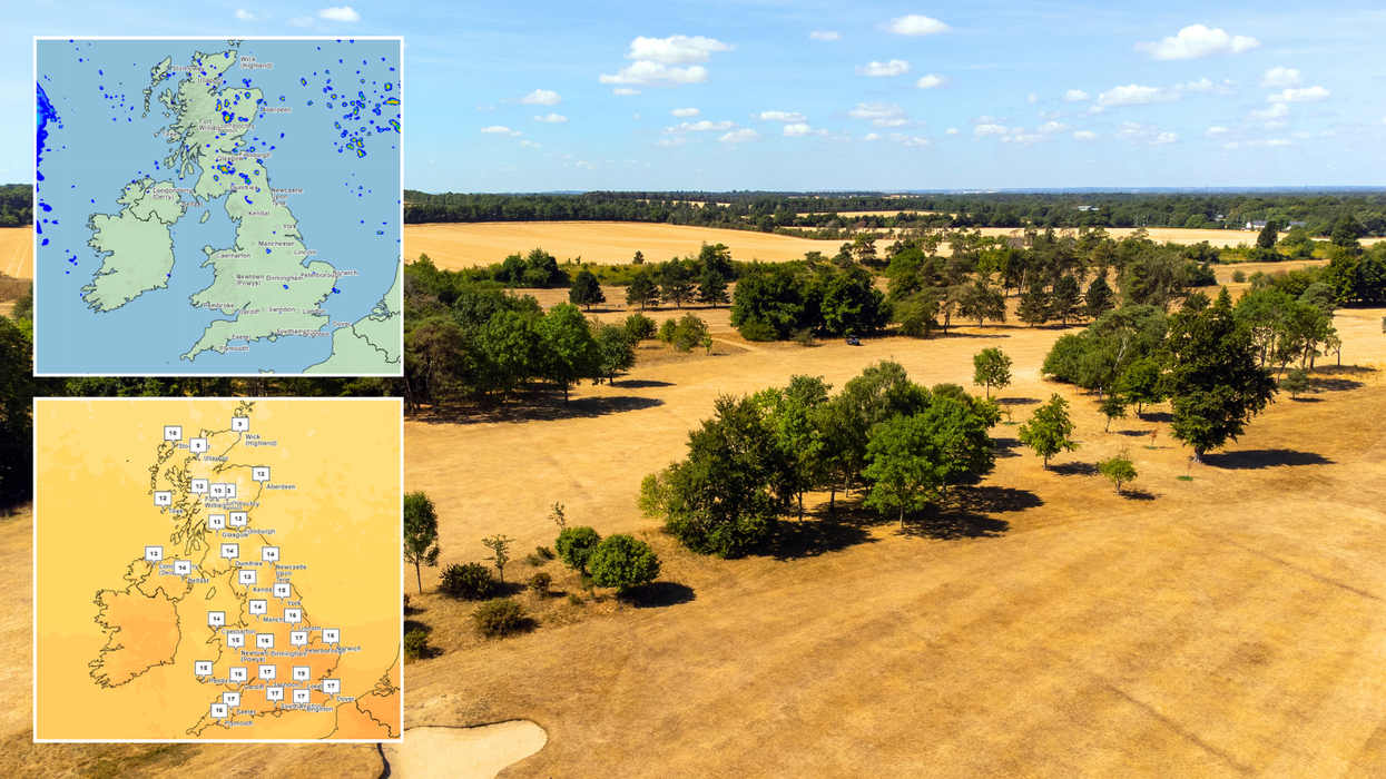 Met Office maps/dry ground