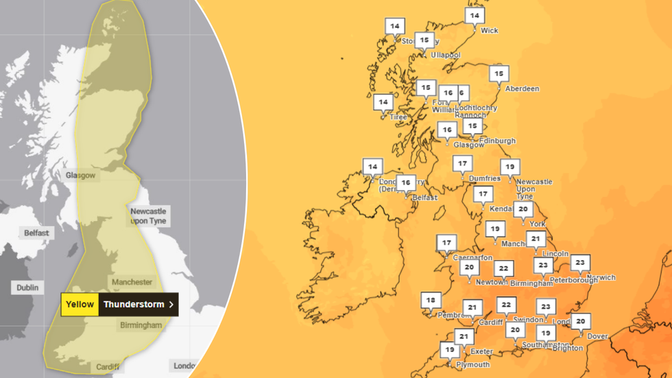 Met Office maps