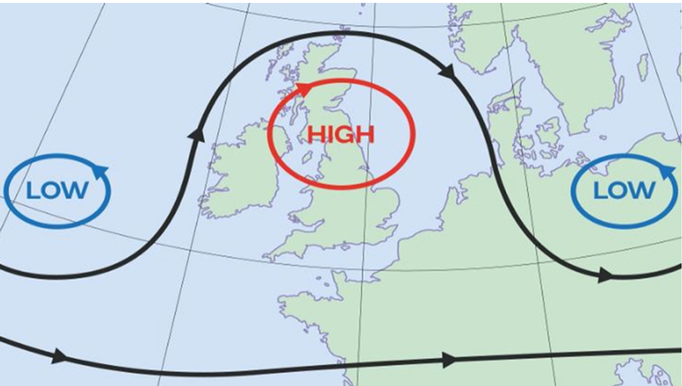 Met Office Omega Block