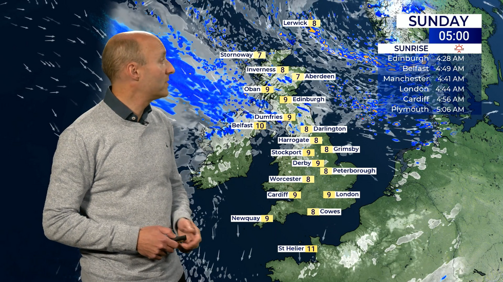 Met Office says there could be 'a touch of frost' as temperatures hit single digits