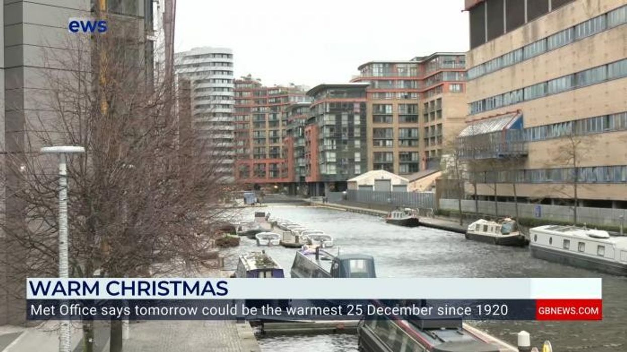 Britain set for hottest Christmas in more than a century with mercury soaring into double digits