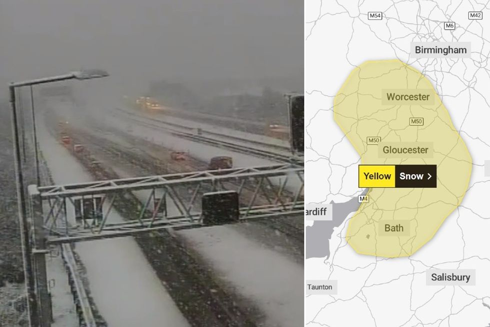 Met Office snow alert