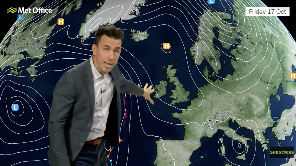 Met Office\u2019s Aidan McGivern describes how the high will move