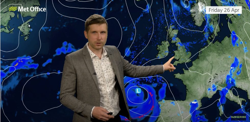 Met Office\u2019s Alex Burkill