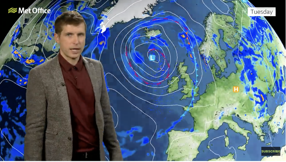 Met Office\u2019s Alex Burkill