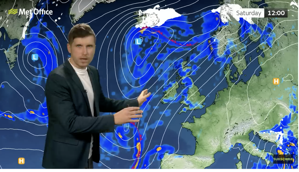 Met Office\u2019s Alex Burkill