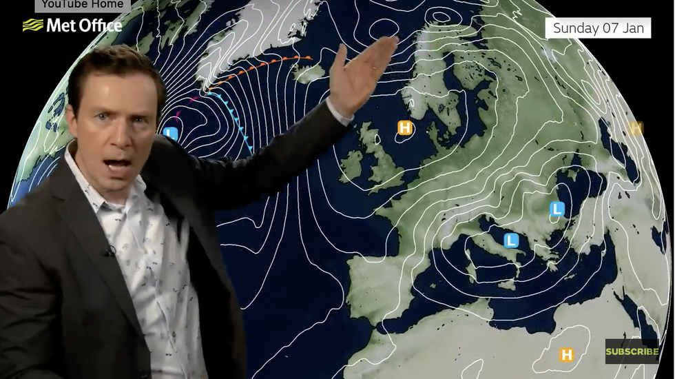 Met Office\u2019s Alex Deakin warns high pressure will sit over the UK like a \u2018lid\u2019